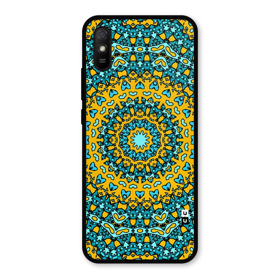 Digital Mandala Art Metal Back Case for Redmi 9i