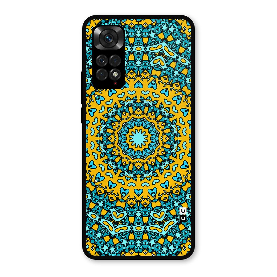 Digital Mandala Art Metal Back Case for Redmi Note 11s