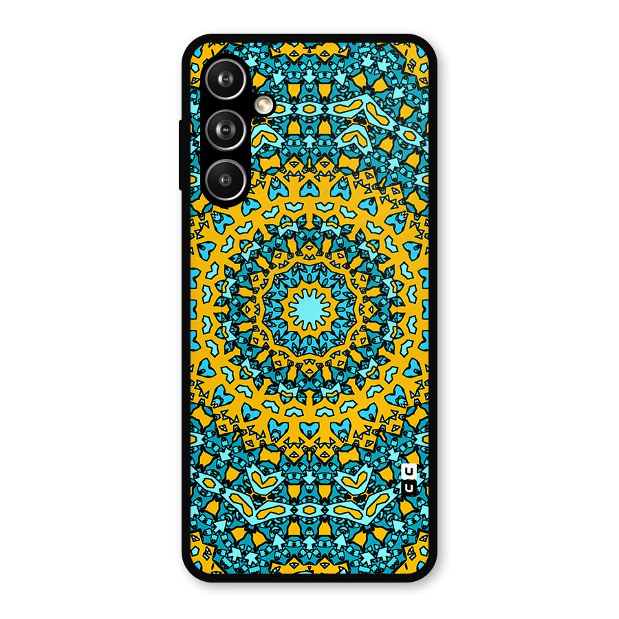 Digital Mandala Art Metal Back Case for Samsung Galaxy M54