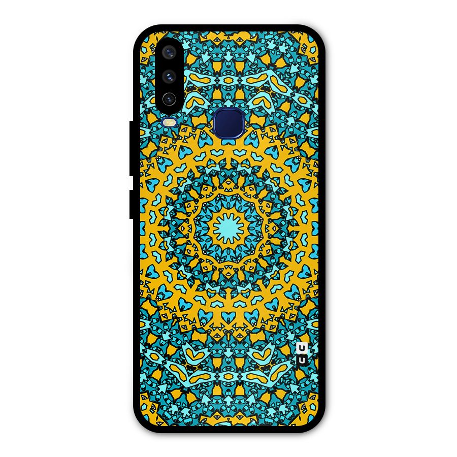 Digital Mandala Art Metal Back Case for Vivo V17