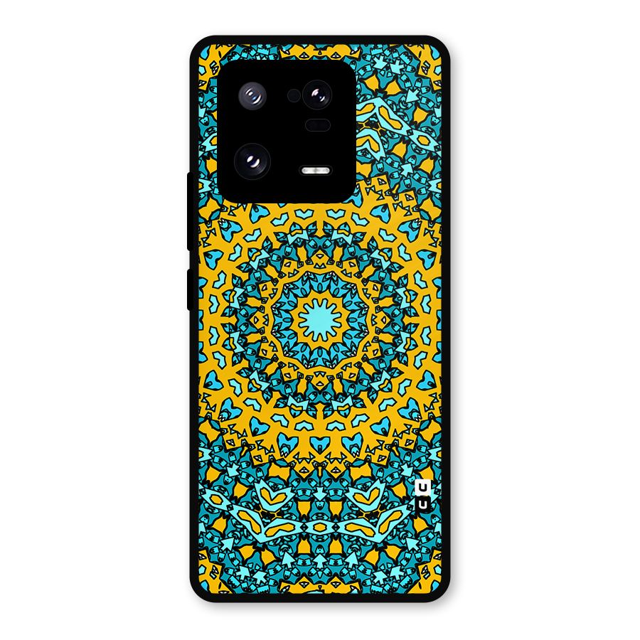 Digital Mandala Art Metal Back Case for Xiaomi 13 Pro