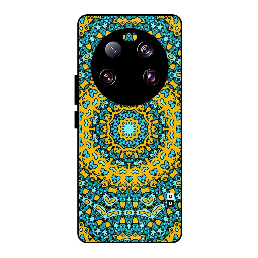 Digital Mandala Art Metal Back Case for Xiaomi 13 Ultra