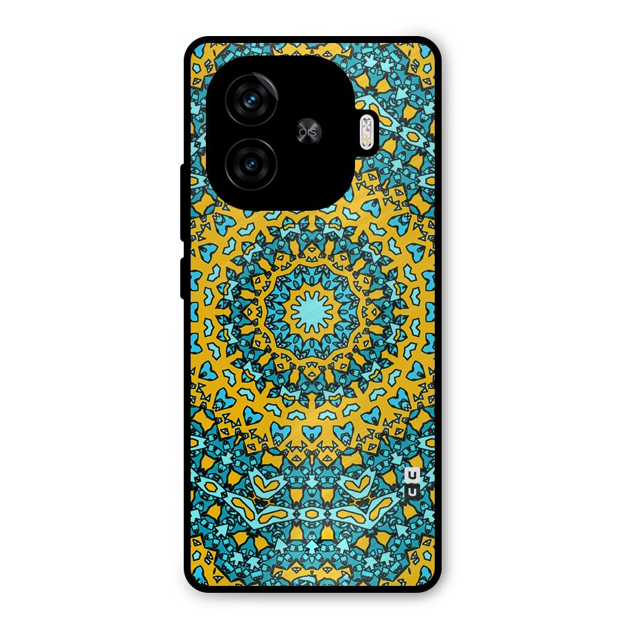 Digital Mandala Art Metal Back Case for iQOO Neo 10R