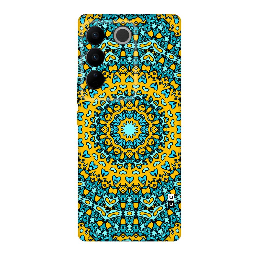Digital Mandala Art Original Polycarbonate Back Case for Vivo V27