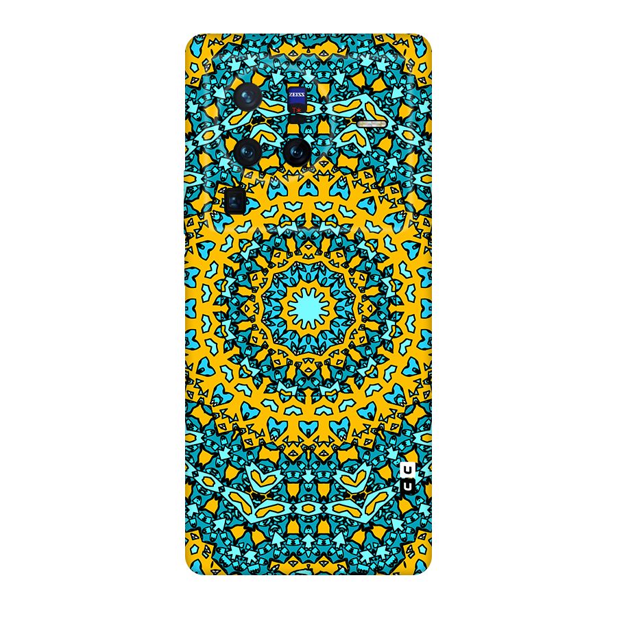 Digital Mandala Art Original Polycarbonate Back Case for Vivo X80