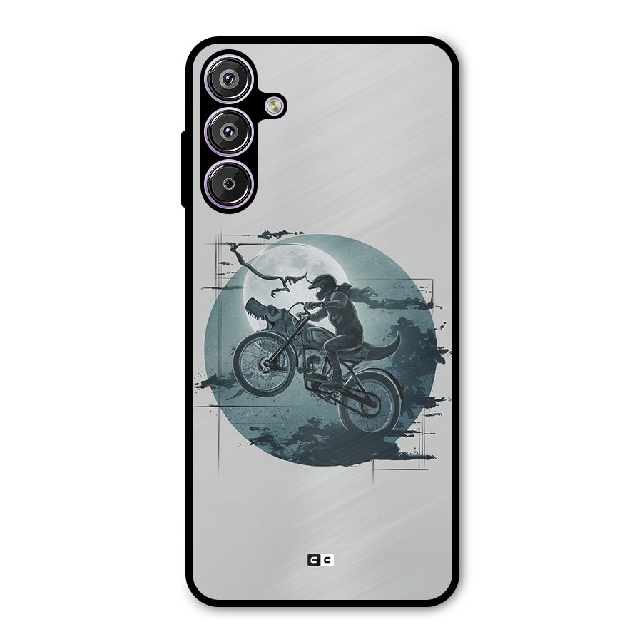 Dino Rider Metal Back Case for Galaxy F15