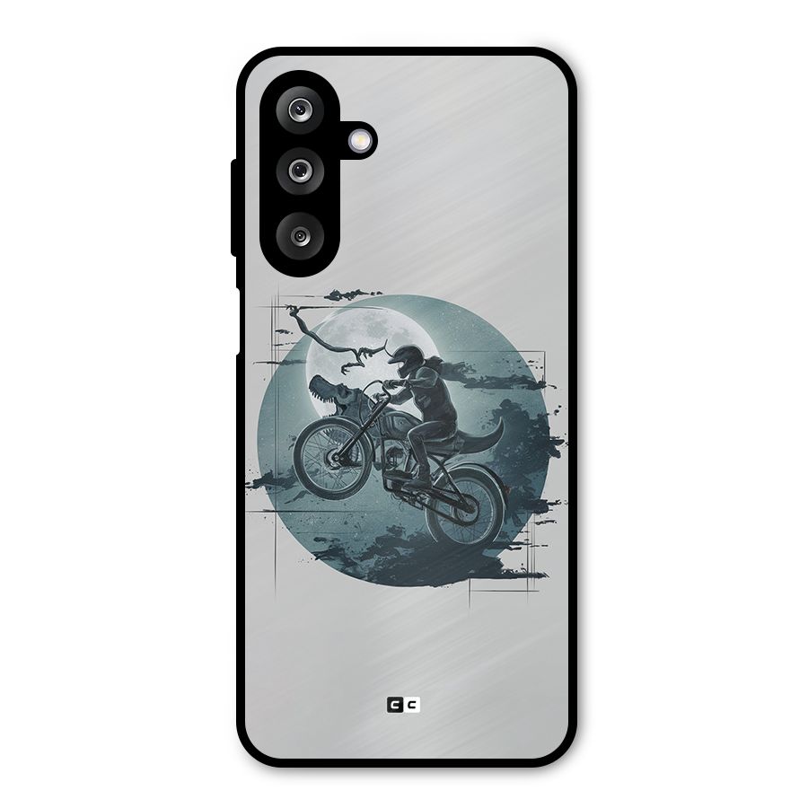 Dino Rider Metal Back Case for Galaxy M36