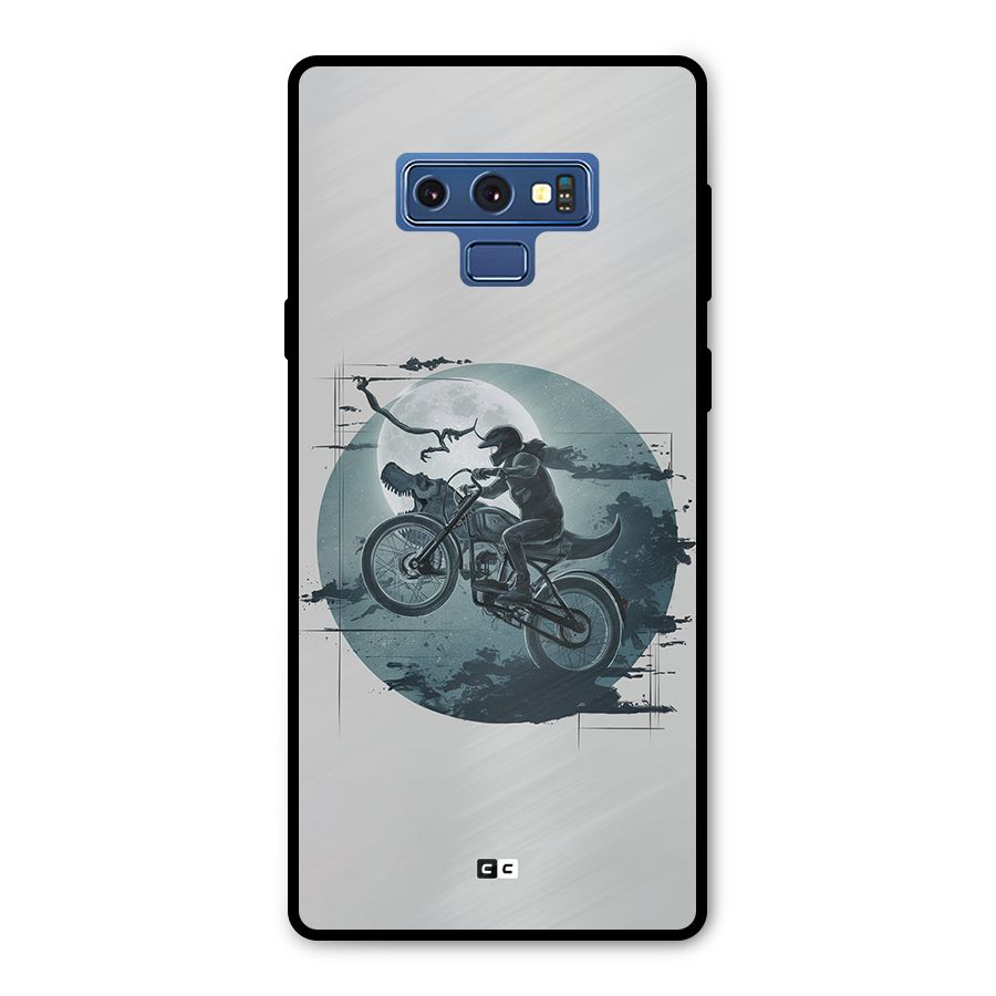 Dino Rider Metal Back Case for Galaxy Note 9