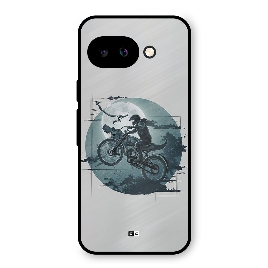 Dino Rider Metal Back Case for Google Pixel 9a