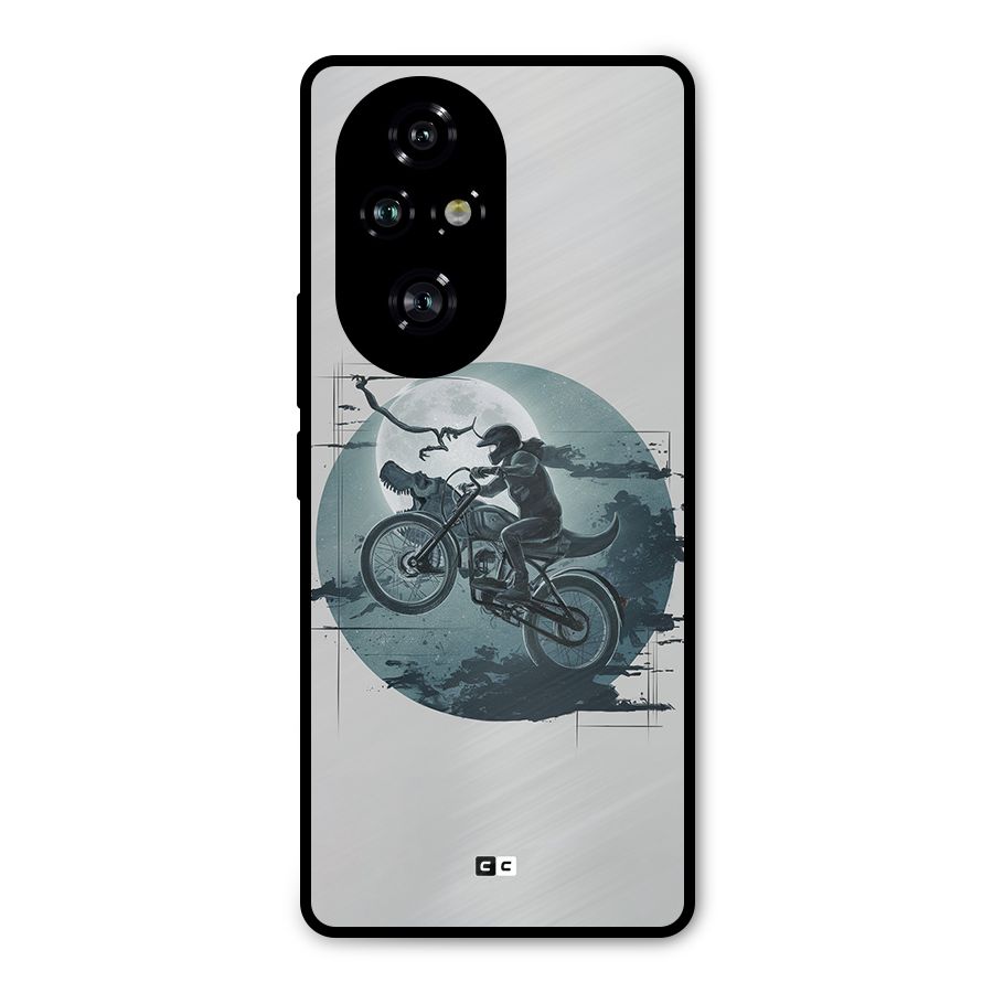 Dino Rider Metal Back Case for Honor 200 Pro