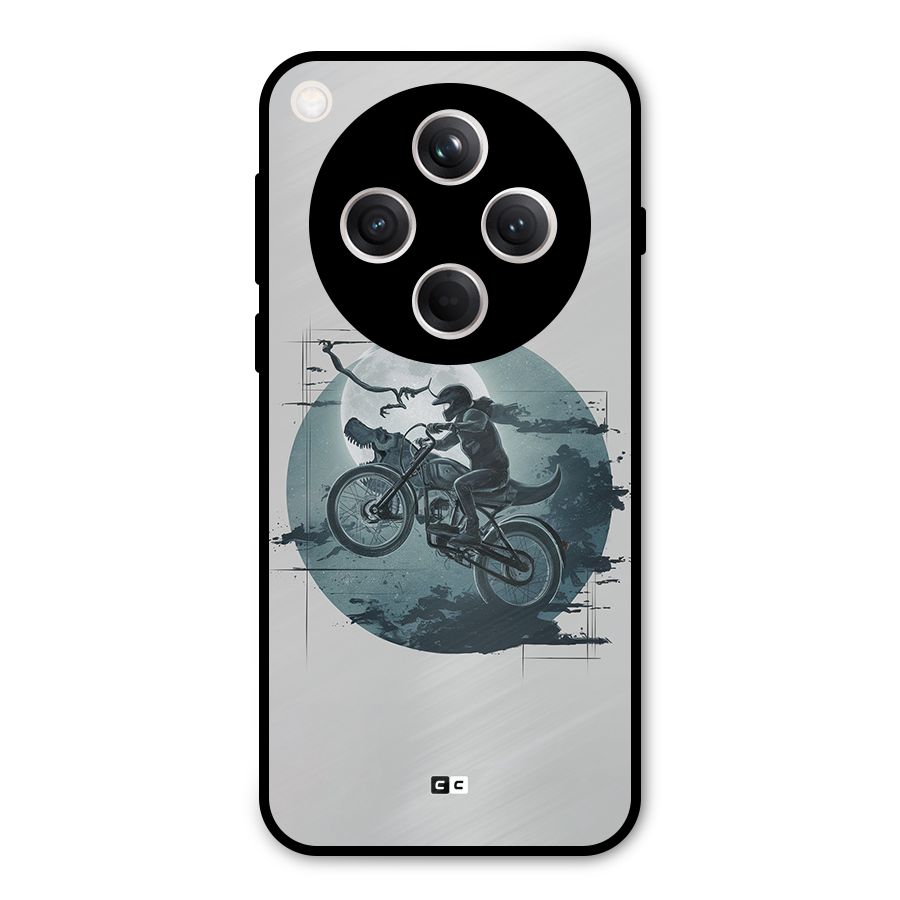 Dino Rider Metal Back Case for Oppo Find X8