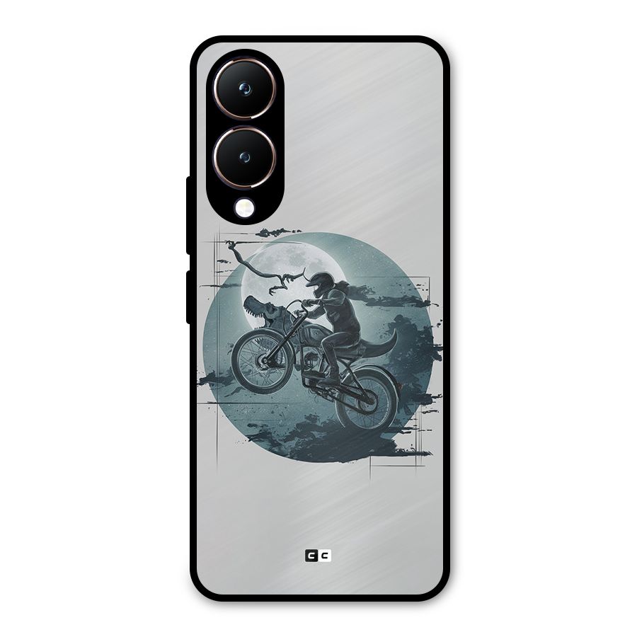 Dino Rider Metal Back Case for Vivo Y28