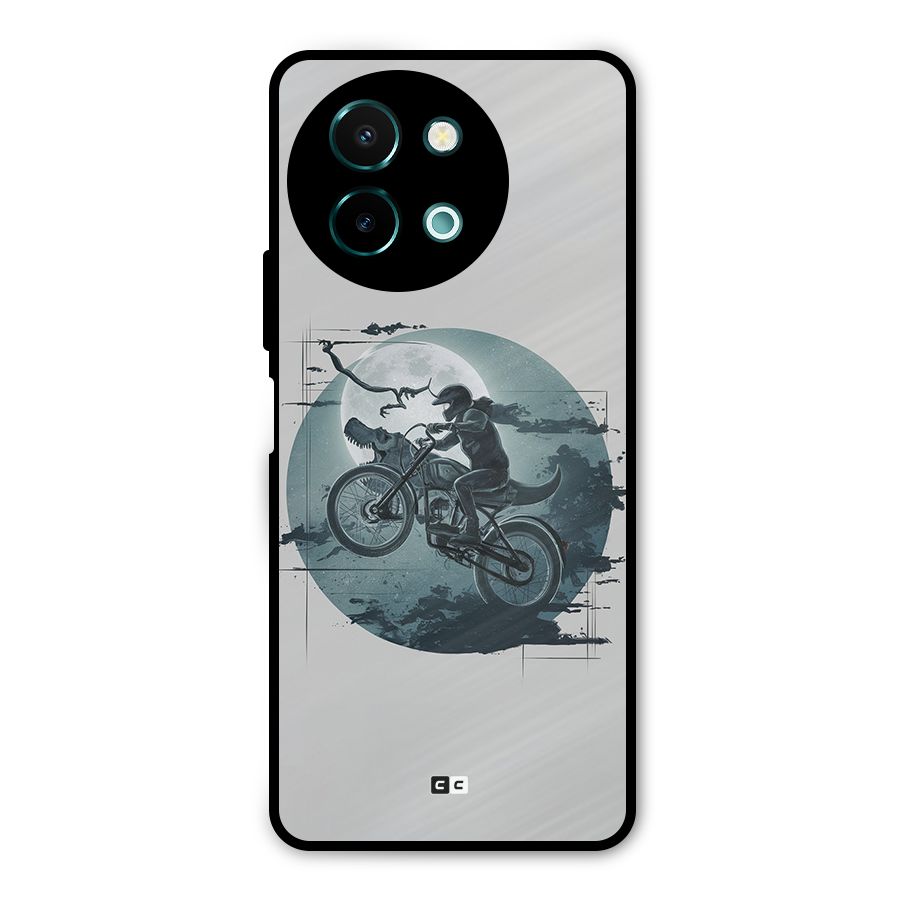 Dino Rider Metal Back Case for Vivo Y58