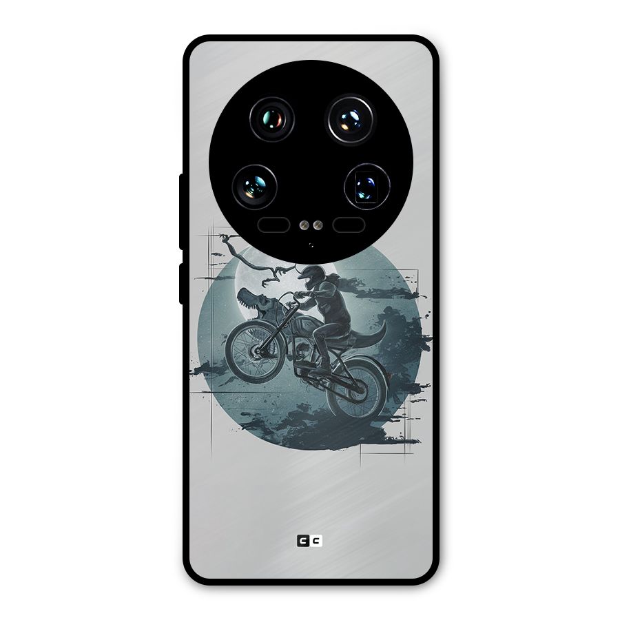 Dino Rider Metal Back Case for Xiaomi 14 Ultra