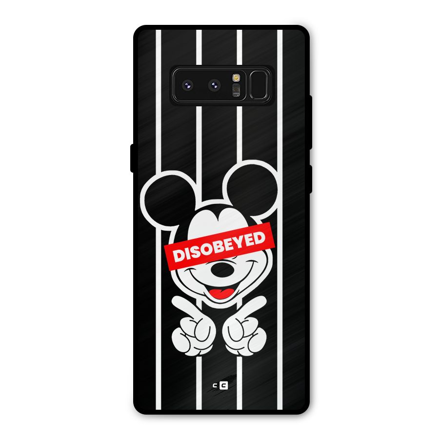 Disobeyed Micky Metal Back Case for Galaxy Note 8