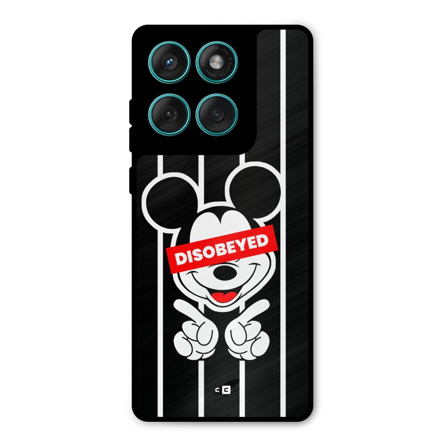 Disobeyed Micky Metal Back Case for Motorola Edge 60