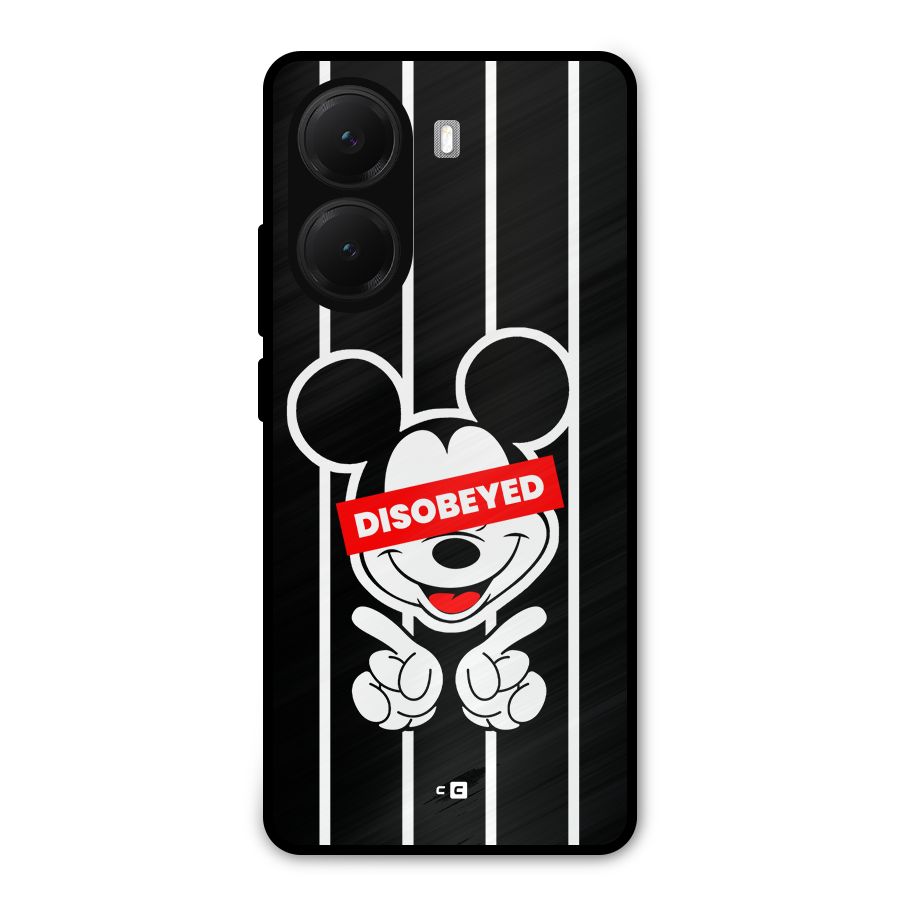 Disobeyed Micky Metal Back Case for Poco X7 Pro