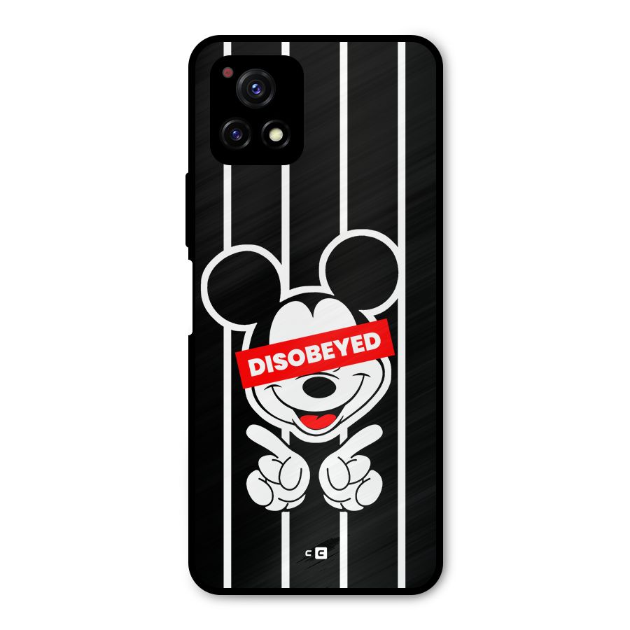Disobeyed Micky Metal Back Case for Vivo Y72 5G