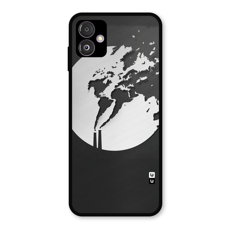 Disorted Design Black Metal Back Case for Galaxy F14