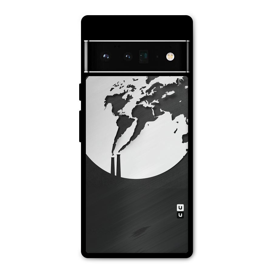 Disorted Design Black Metal Back Case for Google Pixel 6 Pro