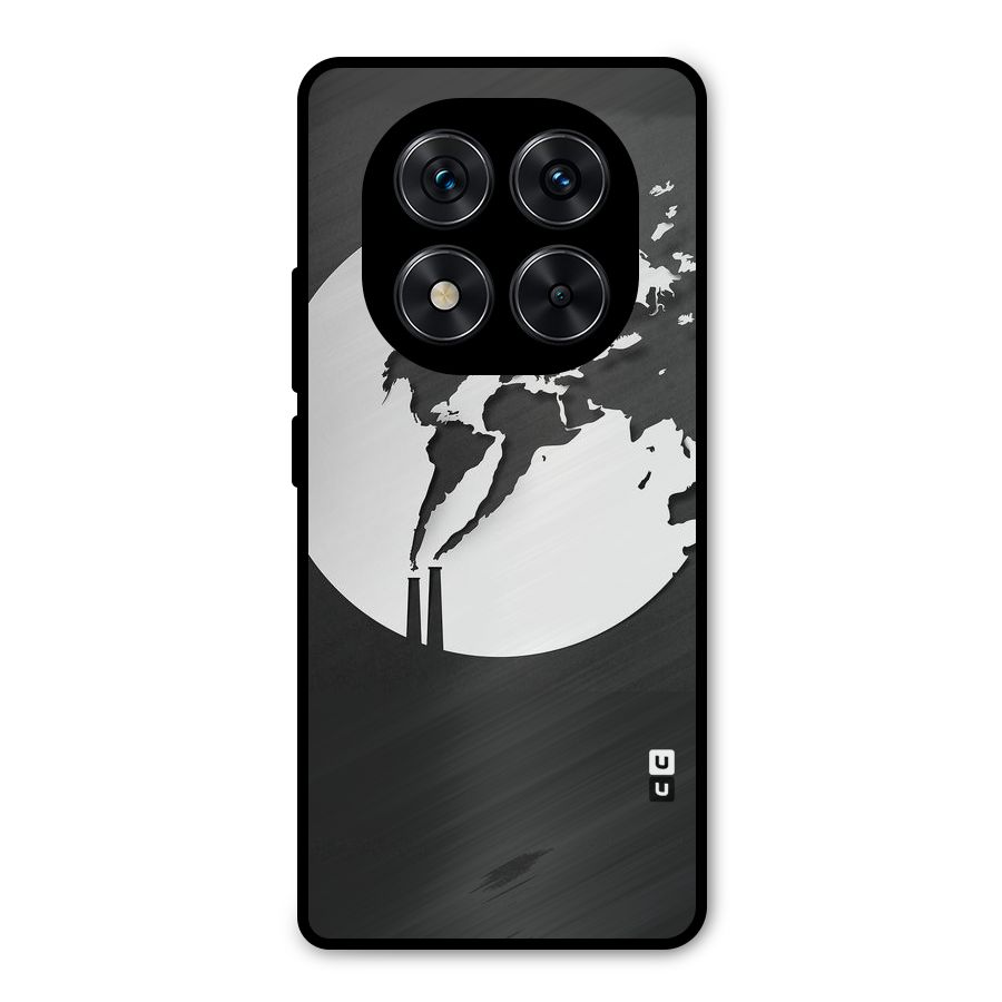 Disorted Design Black Metal Back Case for Redmi Note 14 Pro 5G