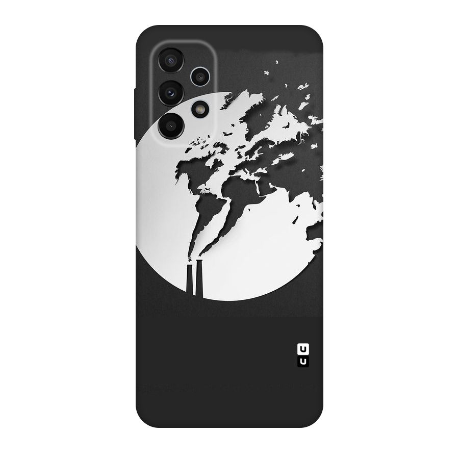 Disorted Design Black Original Polycarbonate Back Case for Galaxy A23
