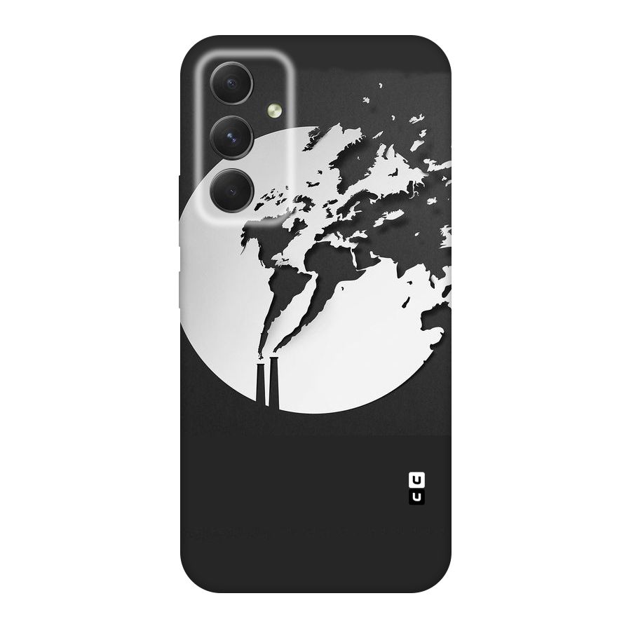 Disorted Design Black Original Polycarbonate Back Case for Galaxy A54