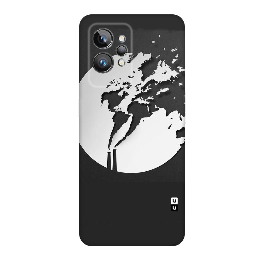 Disorted Design Black Original Polycarbonate Back Case for Realme GT2 Pro