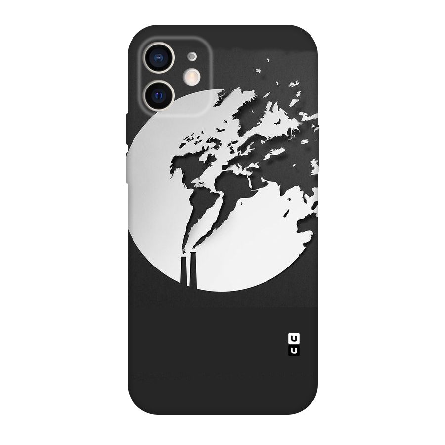 Disorted Design Black Original Polycarbonate Back Case for iPhone 12