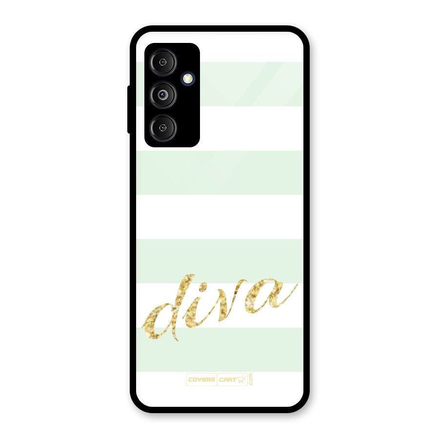 Diva Glass Back Case for Galaxy M14 5G