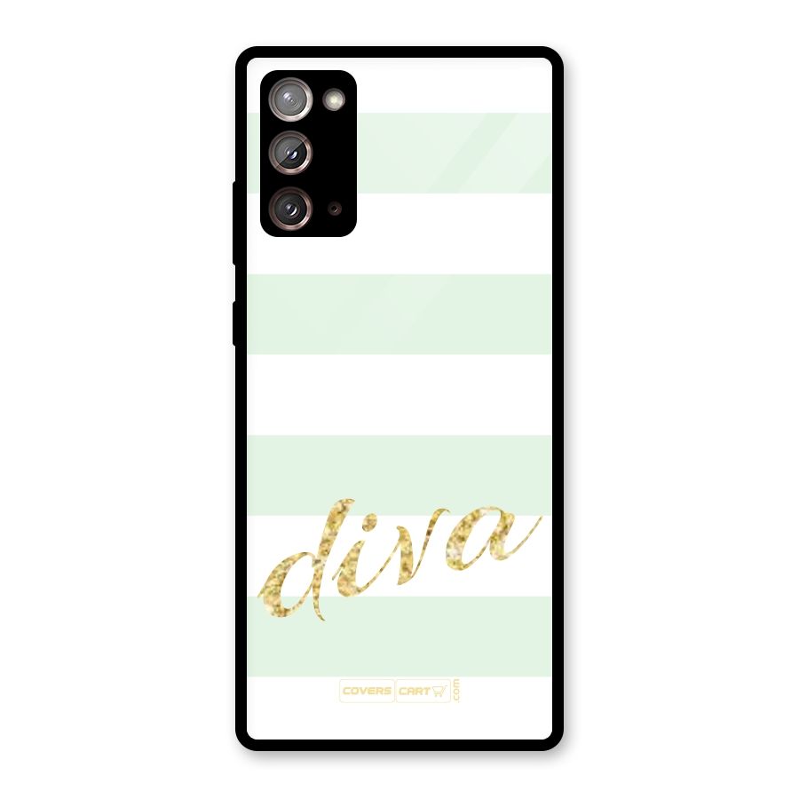 Diva Glass Back Case for Galaxy Note 20