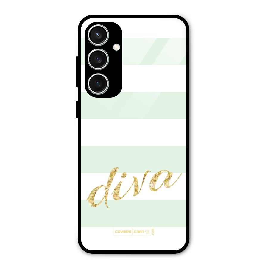 Diva Glass Back Case for Galaxy S23 FE