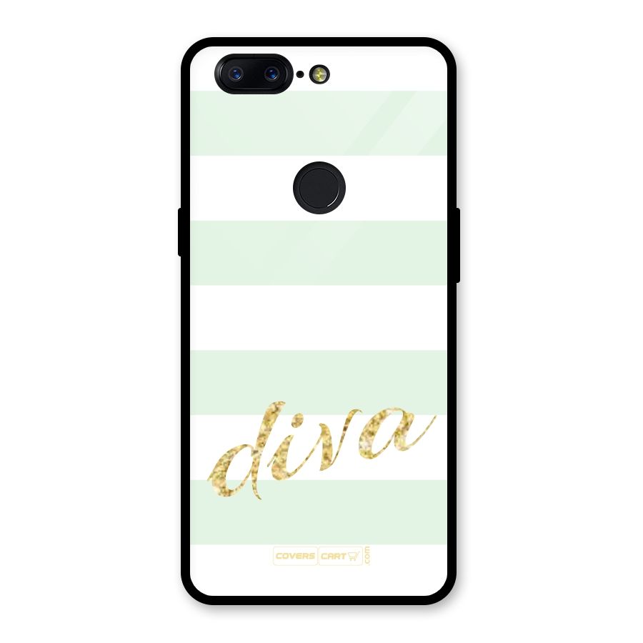 Diva Glass Back Case for OnePlus 5T