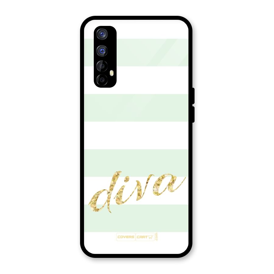 Diva Glass Back Case for Realme 7