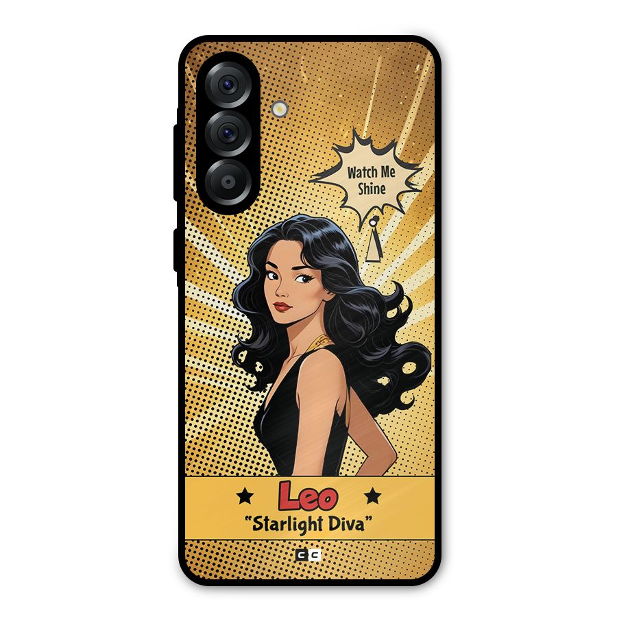 Diva Leo Metal Back Case for Galaxy A56