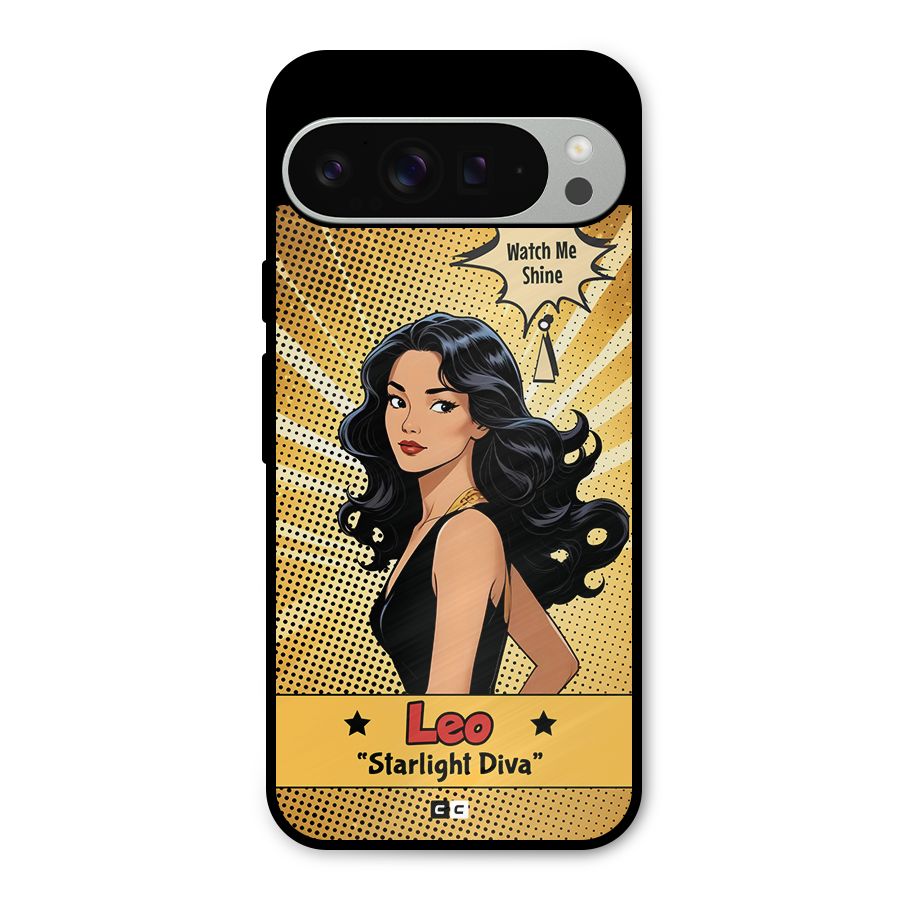 Diva Leo Metal Back Case for Google Pixel 9 Pro XL