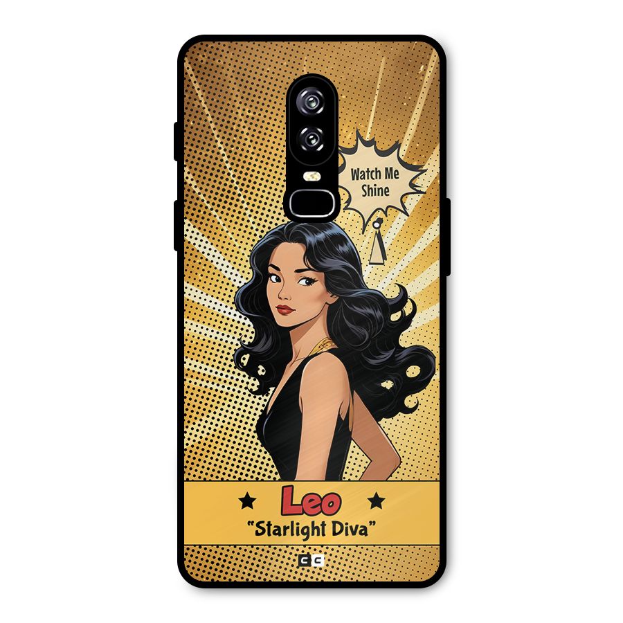 Diva Leo Metal Back Case for OnePlus 6