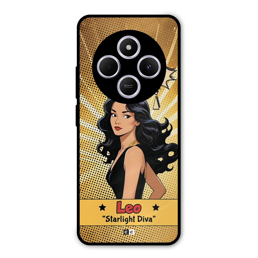 Diva Leo Metal Back Case for Poco C75 5G