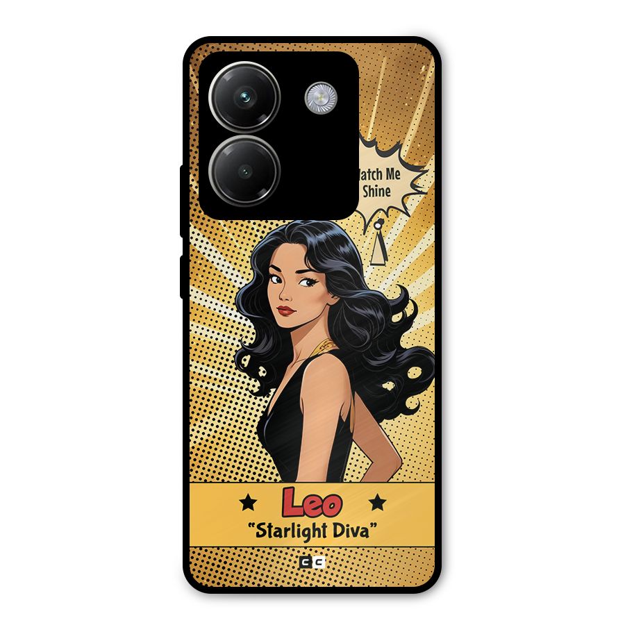 Diva Leo Metal Back Case for Poco M7 Pro 5G
