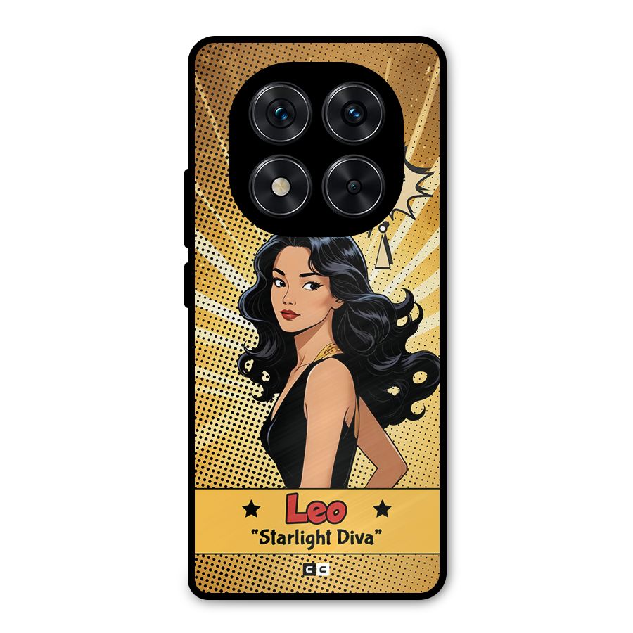 Diva Leo Metal Back Case for Redmi Note 14 Pro 5G