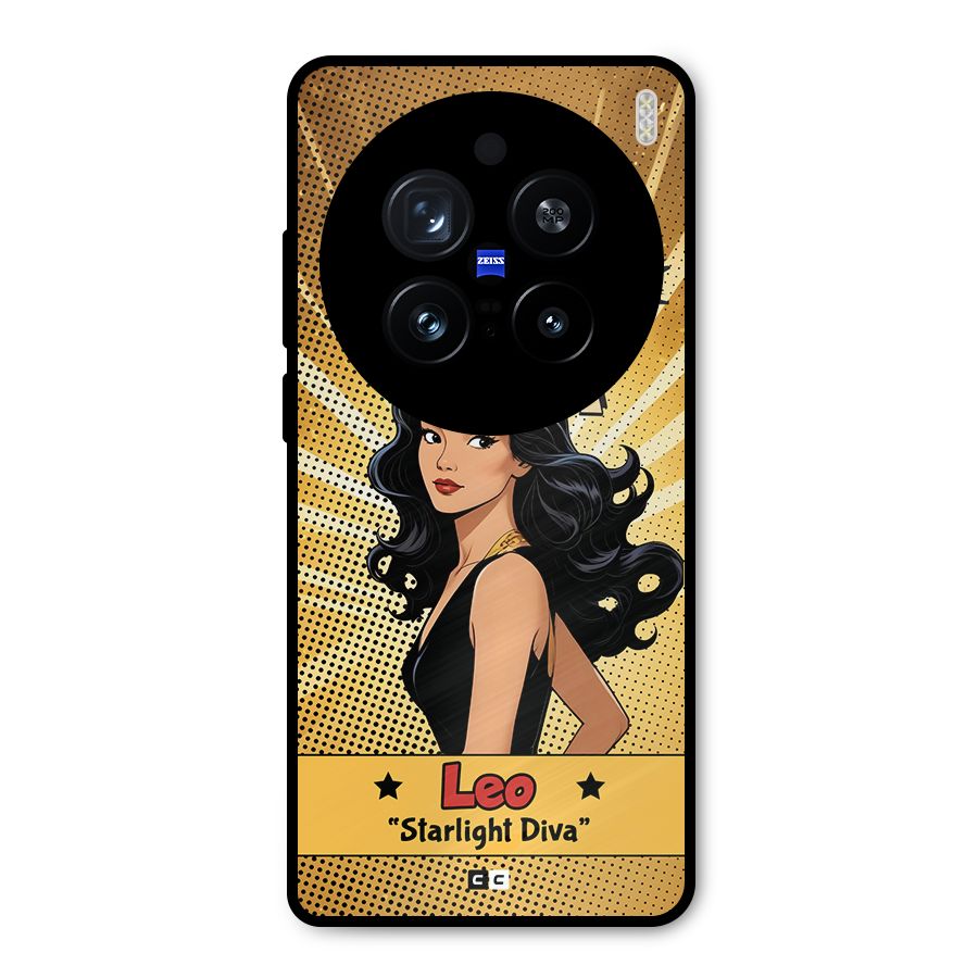 Diva Leo Metal Back Case for Vivo X200 Pro