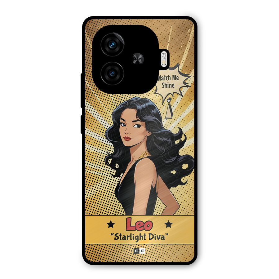 Diva Leo Metal Back Case for iQOO Neo 10R