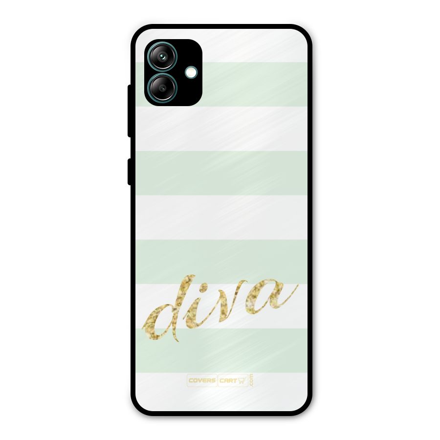 Diva Metal Back Case for Galaxy A04