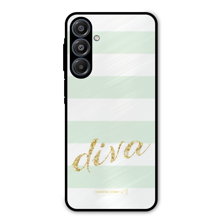 Diva Metal Back Case for Galaxy A16 5G
