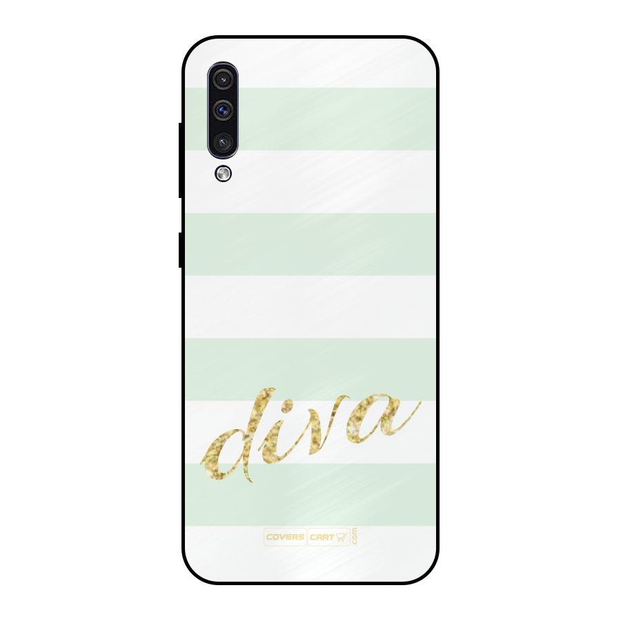 Diva Metal Back Case for Galaxy A30s