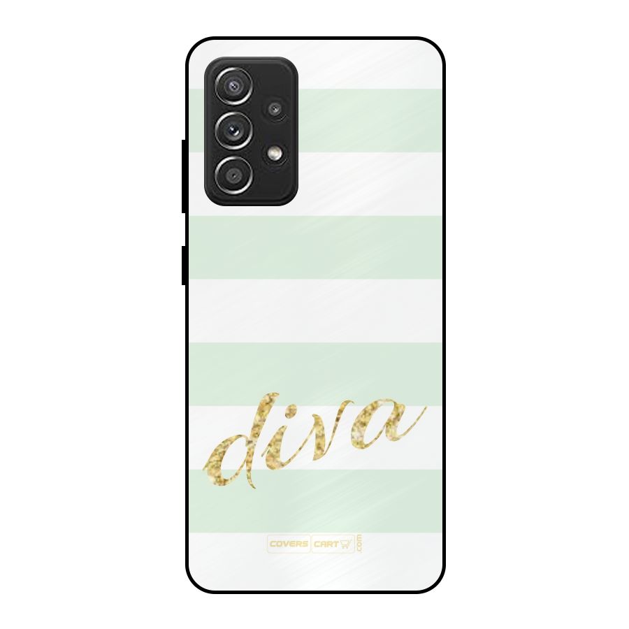 Diva Metal Back Case for Galaxy A52s 5G