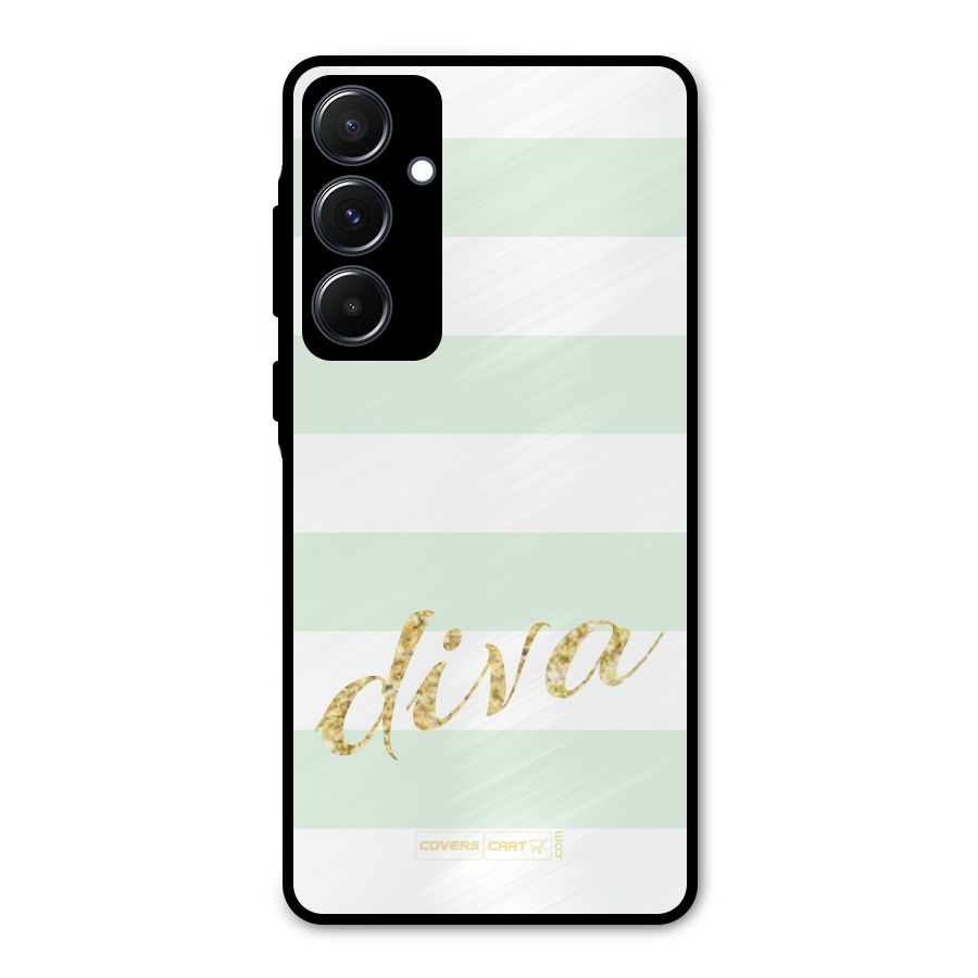 Diva Metal Back Case for Galaxy A55