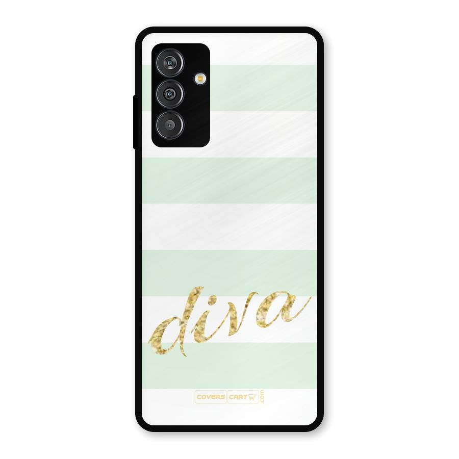 Diva Metal Back Case for Galaxy F13