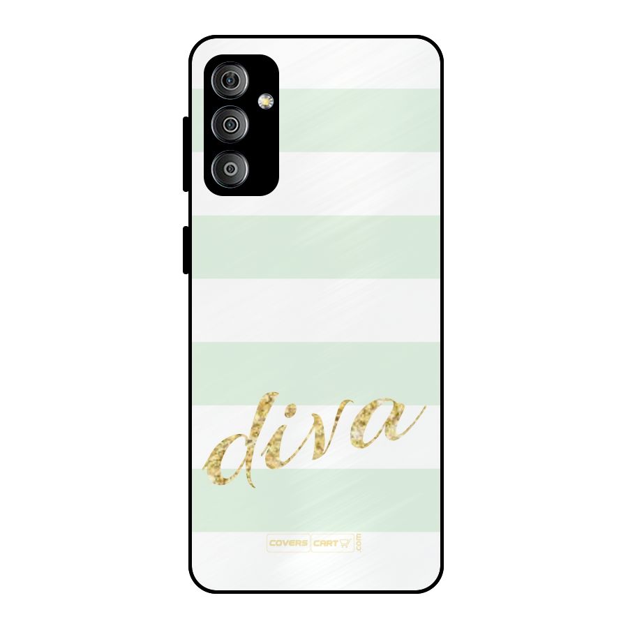 Diva Metal Back Case for Galaxy F23