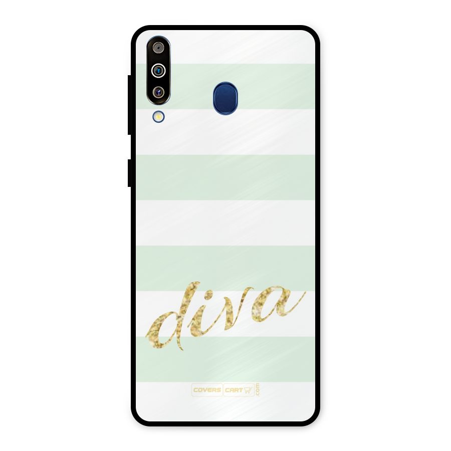 Diva Metal Back Case for Galaxy M30